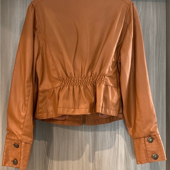 Faux Leather Jacket - Picture 2 of 3